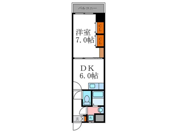 ウエストリュエルの物件間取画像